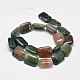 Natural Indian Agate Rectangle Bead Strands G-M257-20x15mm-05-2