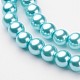 Chapelets de perles en verre nacré HY-8D-B12-2