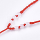 Nylonband Halskette Herstellung MAK-T005-07C-02-2