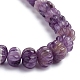 Natural Chevron Amethyst Graduated Beads Strands G-L505-12-4