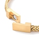 304 Stainless Steel Chain Bracelets BJEW-P278-06-4