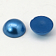 Half Round Domed Imitated Pearl Acrylic Cabochons OACR-H001-1M-2