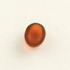 Brasil ágata roja cabuchones ovales naturales teñidos G-R261-13-3