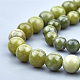 Olycraft 273pcs natürliche taiwan jade perlen grüne steinperle 4mm 6mm 8mm 10mm 12mm natur jasper perlen runde lose edelstein perlen energiestein für armband halskette schmuckherstellung G-OC0001-32-5