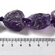 Fili di perle di ametista naturale grezzo grezzo G-J388-A11-01-4
