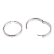 201 Stainless Steel Huggie Hoop Earrings EJEW-O095-02E-2