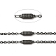 304 Stainless Steel Rectangle Link Chains STAS-B041-10EB-2