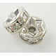 Middle East Rhinestone Spacer Beads X-RSB035NF-01-1
