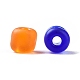 Perles de rocailles en verre couleurs givrées SEED-A030-02A-4