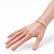 Handgefertigte Stretch-Armbänder aus Polymer Clay Heishi Perlen BJEW-JB06143-01-4