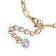 Natürliche Keshi Perlen Anhänger Halsketten NJEW-JN02813-3