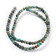 Natural African Turquoise(Jasper) Beads Strands X-TURQ-G037-4mm-2