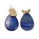 Natural Lapis Lazuli Pendants G-H279-01G-2