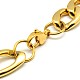 Trendy 304 Stainless Steel Figaro Chain Bracelets STAS-A028-B018G-2