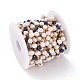 Stella di lapislazzuli naturale e catene di perle di perle CHS-I018-01G-06-3