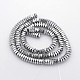 Electroplate Non-magnetic Synthetic Hematite Beads Strands G-J224B-08-2