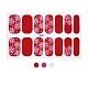 Bandes de décalcomanies de vernis à ongles scintillants MRMJ-T078-ZA297-1