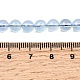Природные Аквамарин бисер нитей&nbsp;G-G344-A07-6mm-5