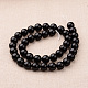 Polished Round Grade A Shell Pearl Bead Strands BSHE-M027-16mm-08-2