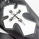 Punk Leder Handy / Tasche Rucksack AJEW-O017-01-7