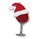 Grandi ciondoli in acrilico a tema natalizio OACR-E024-01B-1