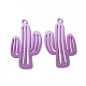 Spray Painted Alloy Charms PALLOY-P291-19M-02-3