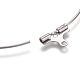 304 Stainless Steel Hoop Earring Findings X-STAS-E482-11B-3