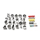 430 Stainless Steel Clay Earring Cutters Set DIY-G082-02-1