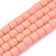 Polymer Clay Bead Strands CLAY-T001-C59-1