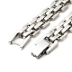 201 in acciaio inox braccialetti fascia in guardia STAS-E165-04P-3