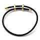 Leather Braided Cord Bracelets BJEW-G675-06G-16-1