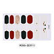 Adesivi per nail art con copertura completa a tema natalizio MRMJ-R086-SD011-1