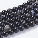 Chapelets de perles rondes en agate à rayures naturelles/en agate à bandes X-G-G582-6mm-07-1