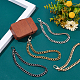 WADORN 4 Colors Wrist Chain Strap for Wallet Clutch Bag FIND-WR0004-87-4