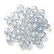 UV Plating Luminous Transparent Acrylic Beads OACR-P010-07D-3