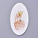 紙ギフトタグ  hange tags  美術工芸用  結婚式/バレンタインデー/感謝祭  白鳥の楕円  カラフル  64.5x36x0.4mm  穴：5mm CDIS-E006-05-1