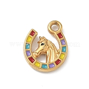 Подвески из нержавеющей стали 304 с эмалью STAS-U054-07G