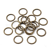Сплав закрыт кольца прыжок KK-WH0052-05D-AB