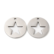 201 Stainless Steel Pendants STAS-A084-08P