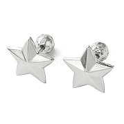 Серьги-гвоздики из нержавеющей стали марки 304 EJEW-Q801-07P