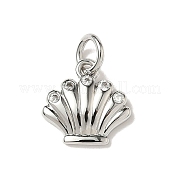 Латунные микро проложить кубического циркония подвески KK-I276-54P