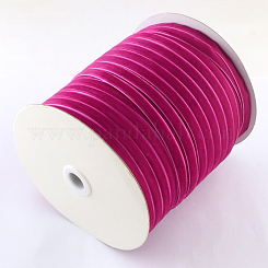 1/2 inch Single Face Velvet Ribbon, Dark Red, 1/2 inch(12.7mm), about  100yards/roll(91.44m/roll)