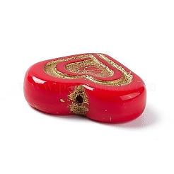 Perle di vetro ceco&nbsp;GLAA-I049-01B