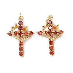 Латунные микро проложить кубического циркония подвески KK-C143-43A-G