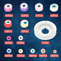 Браслет хейши своими руками с набором для изготовления от сглаза DIY-SC0018-96