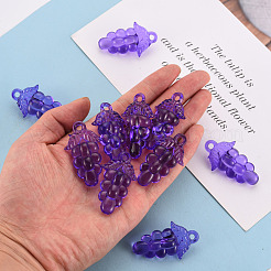 Осенняя тема прозрачные акриловые бусины TACR-S154-60B-936