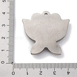 Подвески из стекла миллефиоре ручной работы STAS-Q342-02P