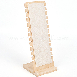 Подставки для хранения деревянных ожерелий с 12 слотом&nbsp;NDIS-WH20003-01B