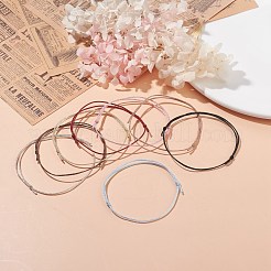 Fabrication de bracelets en cordon tressé en polyester réglable&nbsp;AJEW-JB01110