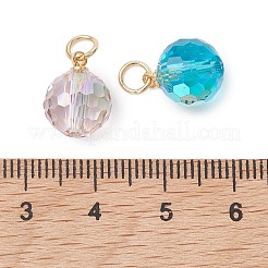 Ab Farbe überzogen Glas-Anhänger&nbsp;PALLOY-JF05497